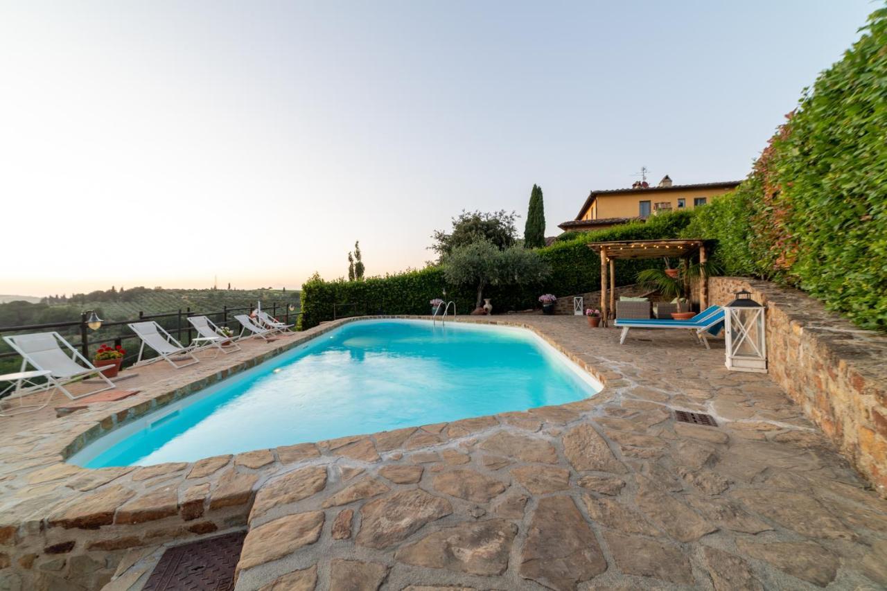 Podere Vergianoni Immerso Nelchianti Con Piscina Tavarnelle Val di Pesa Ngoại thất bức ảnh
