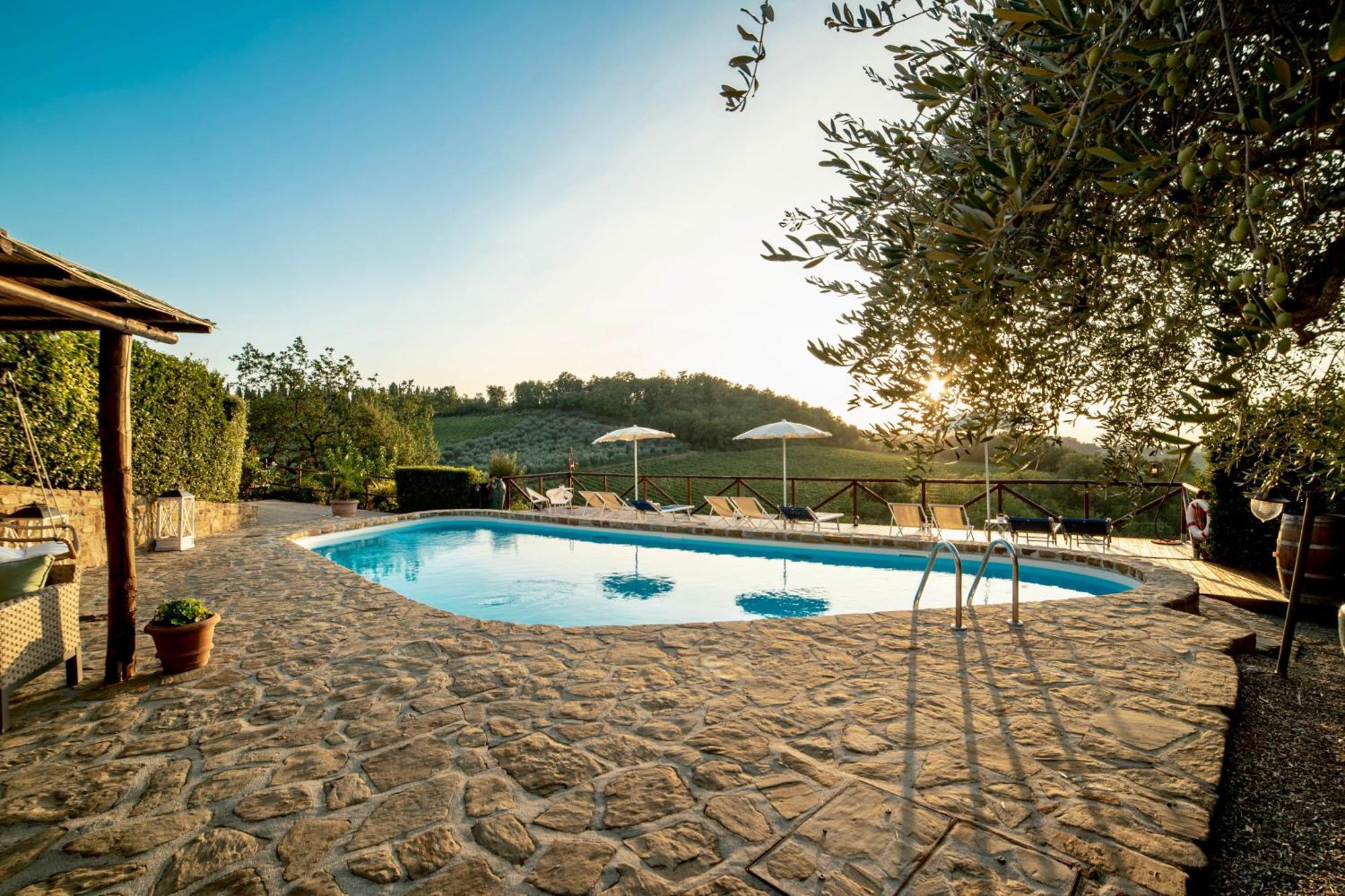 Podere Vergianoni Immerso Nelchianti Con Piscina Tavarnelle Val di Pesa Ngoại thất bức ảnh